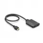Hama 00205284 videosplitteri HDMI 2x HDMI 4K Ultra HD