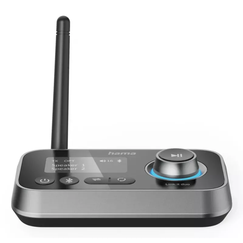 Hama Link.it duo 00205322 Bluetooth-äänilähetin/-vastaanotin