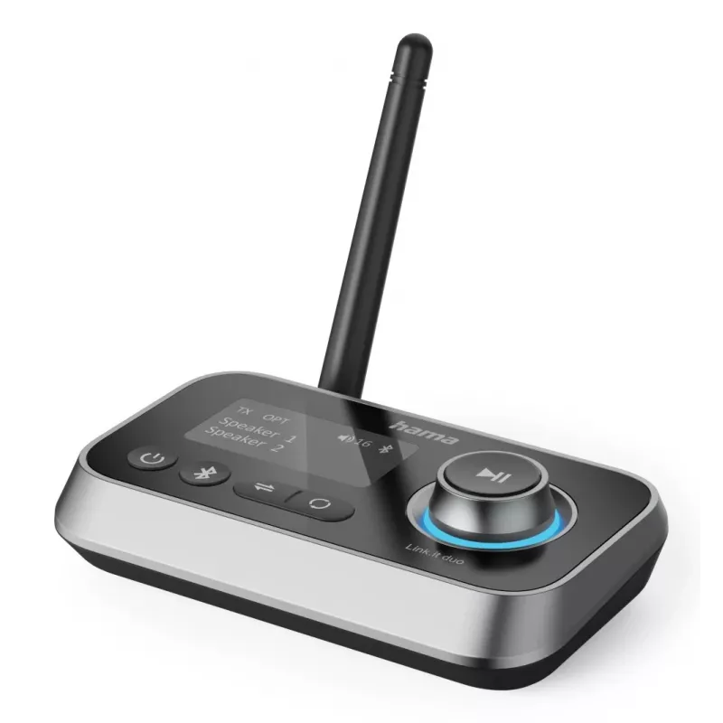 Hama Link.it duo 00205322 Bluetooth-äänilähetin/-vastaanotin
