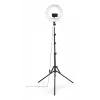 Hama SpotLight Steady 120 III 00004678 LED-rengasvalo jalustalla älypuhelimelle