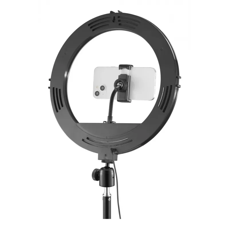 Hama SpotLight Steady 120 III 00004678 LED-rengasvalo jalustalla älypuhelimelle