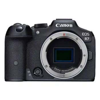 Canon EOS R7 MILC -runko 32,5 MP CMOS 6960 x 4640 pikseliä musta