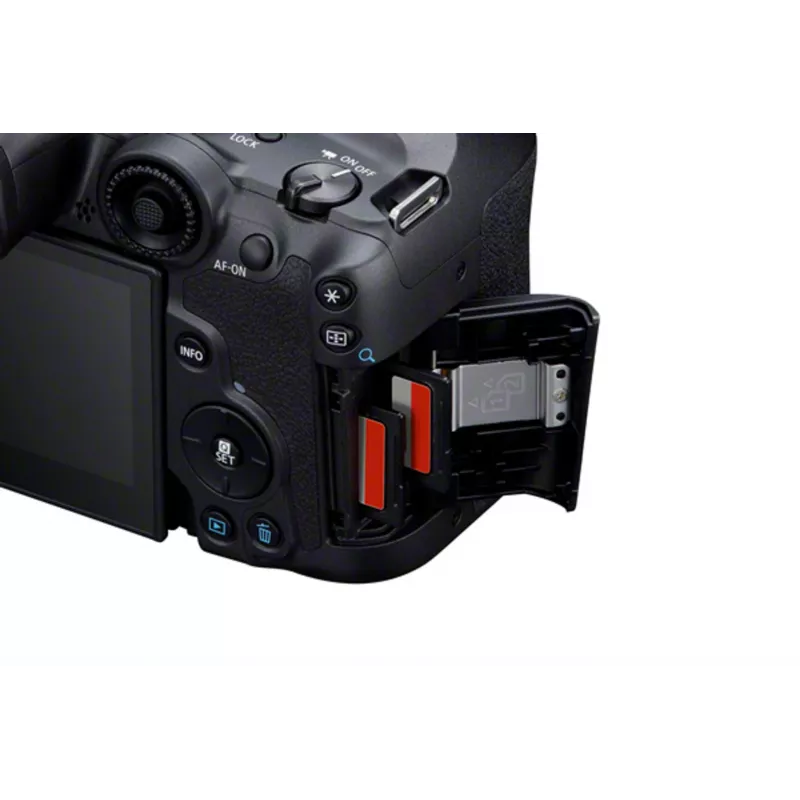 Canon EOS R7 MILC -runko 32,5 MP CMOS 6960 x 4640 pikseliä musta