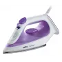 Braun TexStyle 1 SI 1080 -höyrysilitysrauta keraaminen pohja 2000 W musta, violetti