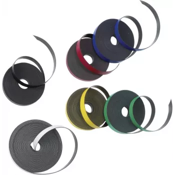 Nobo magneettinen teippi 10 mm x 10 m, musta, 10 mm, 390 g, 190 mm, 16 mm, 160 mm