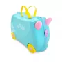 Laukku Trunki Una yksisarvinen 4 pyörää 18 L pinkki turkoosi keltainen