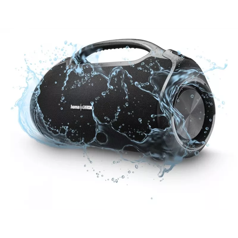 Juhlakaiutin HAMA UltiMate Pro 120 W, langaton Bluetooth, vedenpitävä, sisäänrakennettu akku, USB-C-lataus
