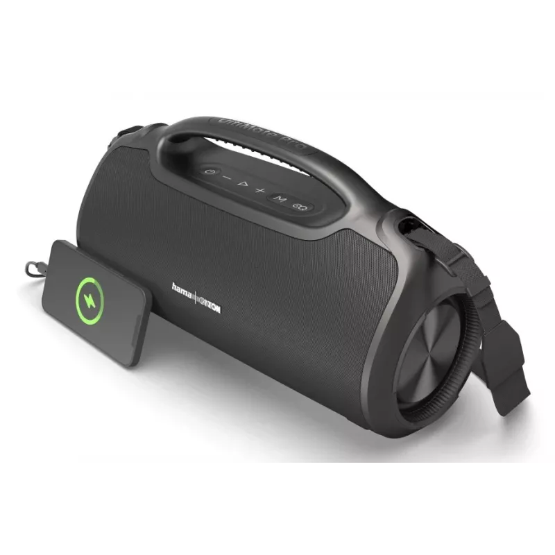 Juhlakaiutin HAMA UltiMate Pro 120 W, langaton Bluetooth, vedenpitävä, sisäänrakennettu akku, USB-C-lataus