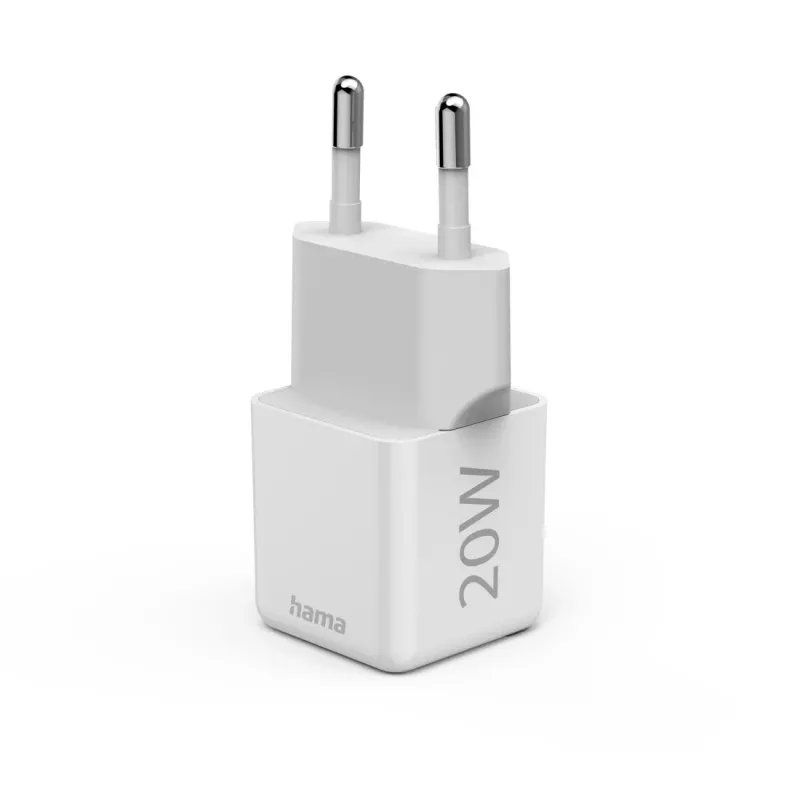 Sisälaturi Hama 00201980 pikalataus valkoinen USB Type-C