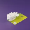 Sisälaturi Hama 00201980 pikalataus valkoinen USB Type-C