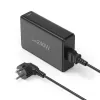 Latausasema HAMA 201977, 240W yhteensä, 4× USB-C, 1× USB-A, musta