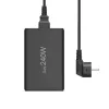 Latausasema HAMA 201977, 240W yhteensä, 4× USB-C, 1× USB-A, musta