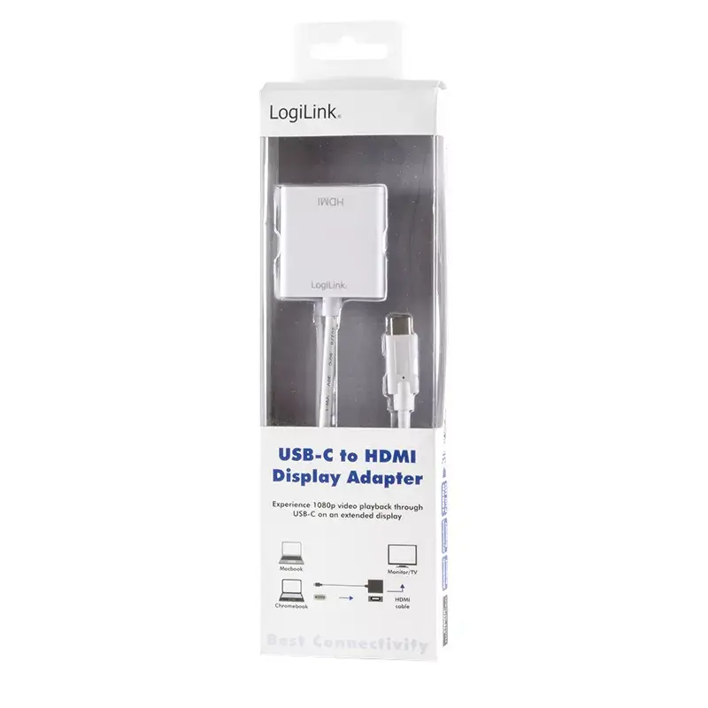 USB-näytönohjainadapteri LogiLink UA0236A valkoinen