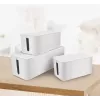 Kaapelilaatikko LogiLink KAB0078 yleismalli valkoinen 3 kpl