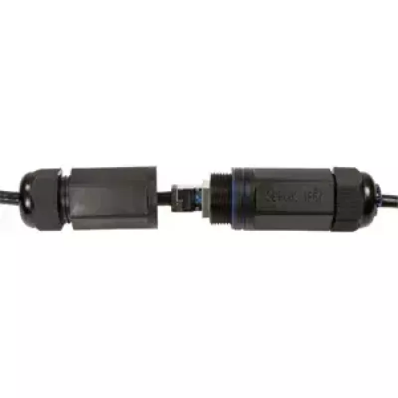 Verkkokaapeli LogiLink CQ7033S RJ-45 Cat6a 1 m musta