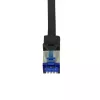 Verkkokaapeli LogiLink C6A143S RJ-45 Cat6a 50 m musta