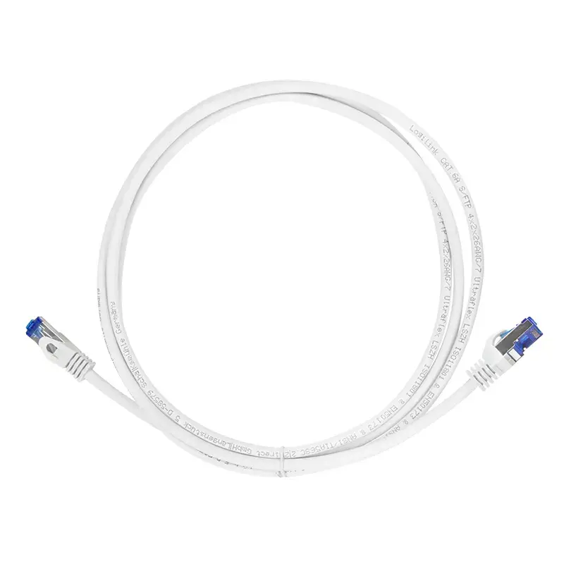 Verkkokaapeli LogiLink C6A061S RJ-45 Cat6a 3 m valkoinen