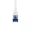 Verkkokaapeli LogiLink C6A061S RJ-45 Cat6a 3 m valkoinen