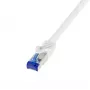 Verkkokaapeli LogiLink C6A121S RJ-45 Cat6a 30 m valkoinen