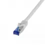 Verkkokaapeli LogiLink C6A092S RJ-45 Cat6a 10 m harmaa