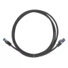 Verkkokaapeli LogiLink C6A033S RJ-45 Cat6a 1 m musta