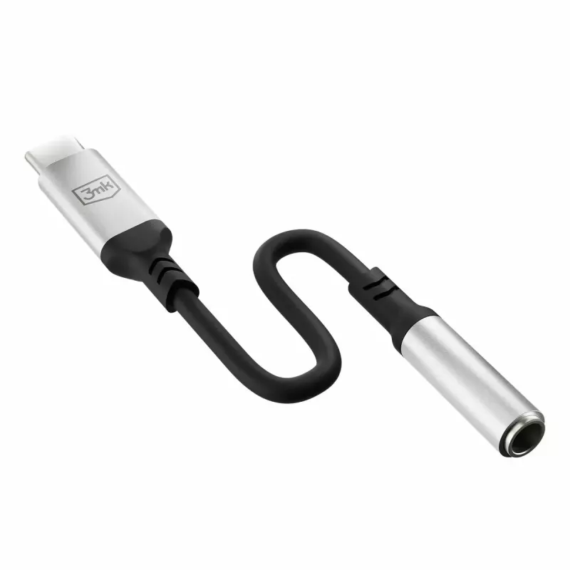 3,5 mm USB-kaapeli 3MK 3,5 mm plugi 1 kpl USB-C - 3,5 mm plugi