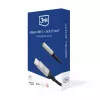 3,5 mm USB-kaapeli 3MK 3,5 mm plugi 1 kpl USB-C - 3,5 mm plugi
