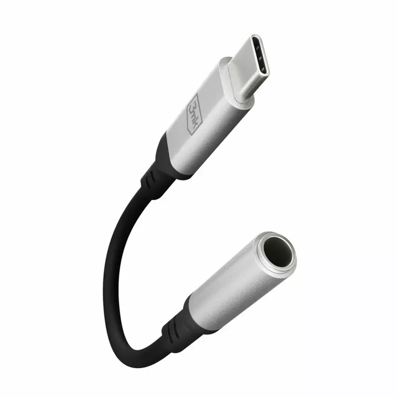 3,5 mm USB-kaapeli 3MK 3,5 mm plugi 1 kpl USB-C - 3,5 mm plugi