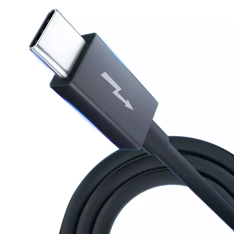 3mk Hyper Thunderbolt 4 Pro -kaapeli, 240 W, 1 m