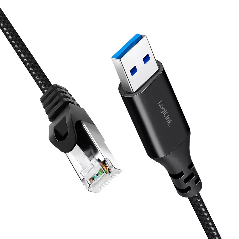Verkkokaapeli LogiLink CU0403 RJ-45 Cat6 3 m musta