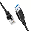 Verkkokaapeli LogiLink CU0405 RJ-45 Cat6 7,5 m musta