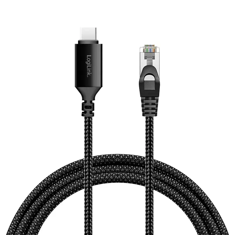 Verkkokaapeli LogiLink CU0414 RJ-45 Cat6 5 m musta