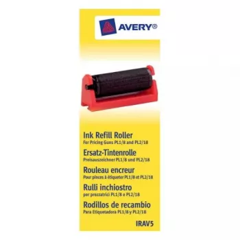 Avery IRAV5 mustesuihkutulostimen värirulla musta 161 mm leveys