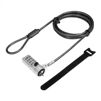 LogiLink NBS010 kaapelilukko musta hopea