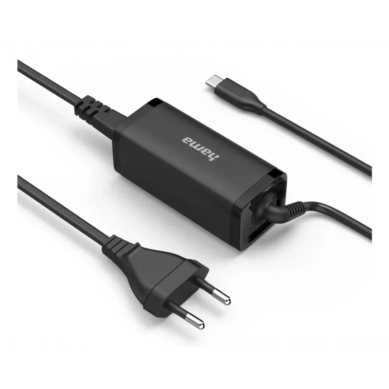 Hama 00200023 virtalähde 65W musta sisäkäyttöön kannettavalle