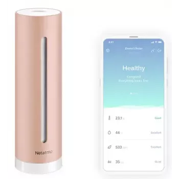 Netatmo NAC-EC ohjain alumiini 45x45x155 mm