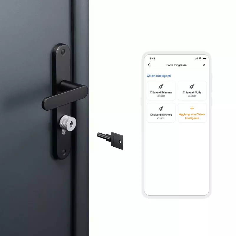 Netatmo NDL-K1U NFC-avain älylukkoon, musta, 20 g