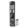 Hama 00221061 yleiskaukosäädin LG-televisioille, IR, oppiva, valaistut painikkeet, musta