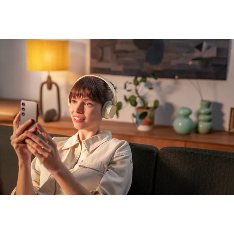 Philips TAH3209BG/00 kuulokkeet langattomat pääpanta puhelut/musiikki Bluetooth beige