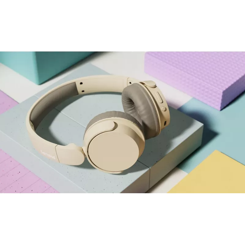 Philips TAH3209BG/00 kuulokkeet langattomat pääpanta puhelut/musiikki Bluetooth beige