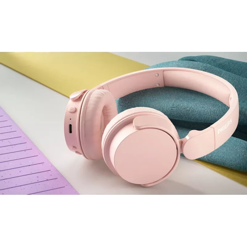 Philips 4000-sarja TAH4209PK/00 kuulokkeet langattomat pääpanta puhelut/musiikki Bluetooth pinkki