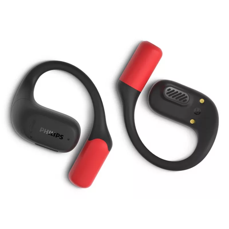 Philips 6000-sarja TAA6709BK/00 kuulokkeet True Wireless Stereo (TWS) korvakoukku urheilu Bluetooth musta, punainen