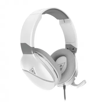 Turtle Beach Recon 200 valkoinen Gen 2 johdollinen vahvistettu pelikuulokkeet – PS4, PS5, Xbox Series X|S, One ja PC