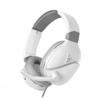 Turtle Beach Recon 200 valkoinen Gen 2 johdollinen vahvistettu pelikuulokkeet – PS4, PS5, Xbox Series X|S, One ja PC