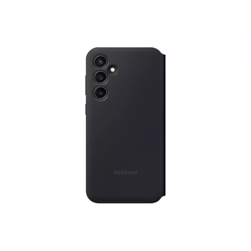 Samsung EF-ZS711CBEGWW Smart View Wallet Case -suojakotelo Galaxy S23 FE -puhelimelle, korttitasku, musta