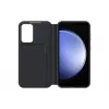 Samsung EF-ZS711CBEGWW Smart View Wallet Case -suojakotelo Galaxy S23 FE -puhelimelle, korttitasku, musta