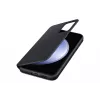 Samsung EF-ZS711CBEGWW Smart View Wallet Case -suojakotelo Galaxy S23 FE -puhelimelle, korttitasku, musta