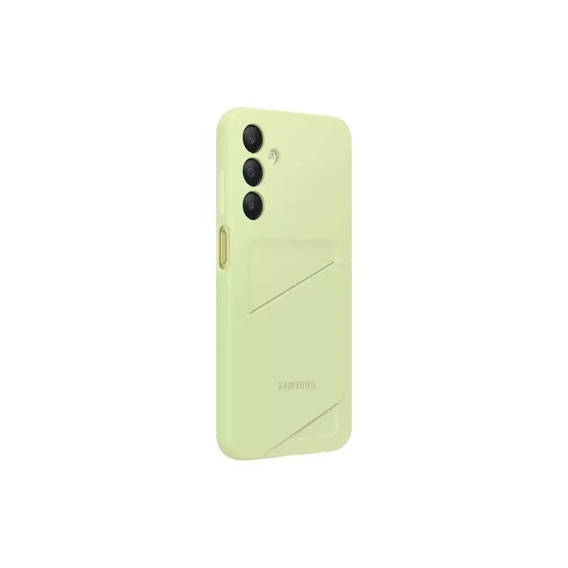 Samsung EF-OA256TMEGWW korttipaikallinen suojakuori Galaxy A25 5G:lle, TPU, lime