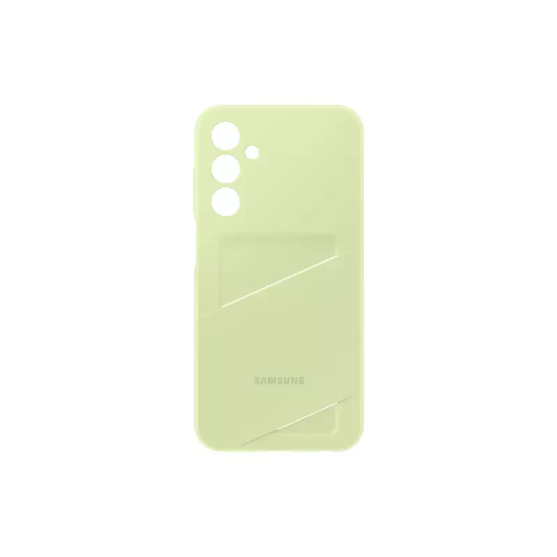 Samsung EF-OA256TMEGWW korttipaikallinen suojakuori Galaxy A25 5G:lle, TPU, lime