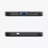 Spigen Galaxy S25 kotelo Tough Armor AI musta suojakotelo pöytätelineellä